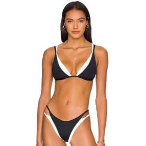 L*Space Black and White Bikini